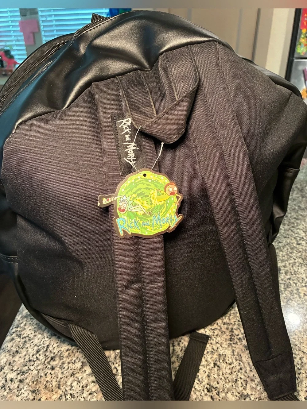 Bioworld Adult Swim Rick And Morty Portal 16” Backpack
